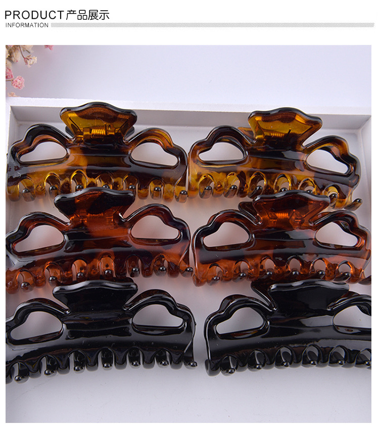 Clip headdress act the role of simple hairpin act the role of act the role of grab clip medium Korean disc-hair implement grace hair card spring and summer money