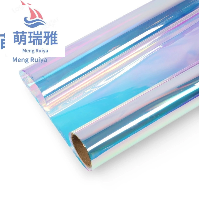 Magic Color Film Glass Film Colorful Laser Film Colorful Iris Color Color Changing Adhesive Sticker Transparent Gradient Dream Color Sticker
