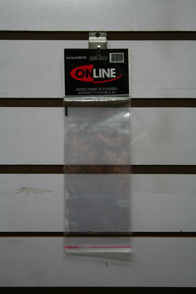 Laser film clip OPP plastic bags specifications