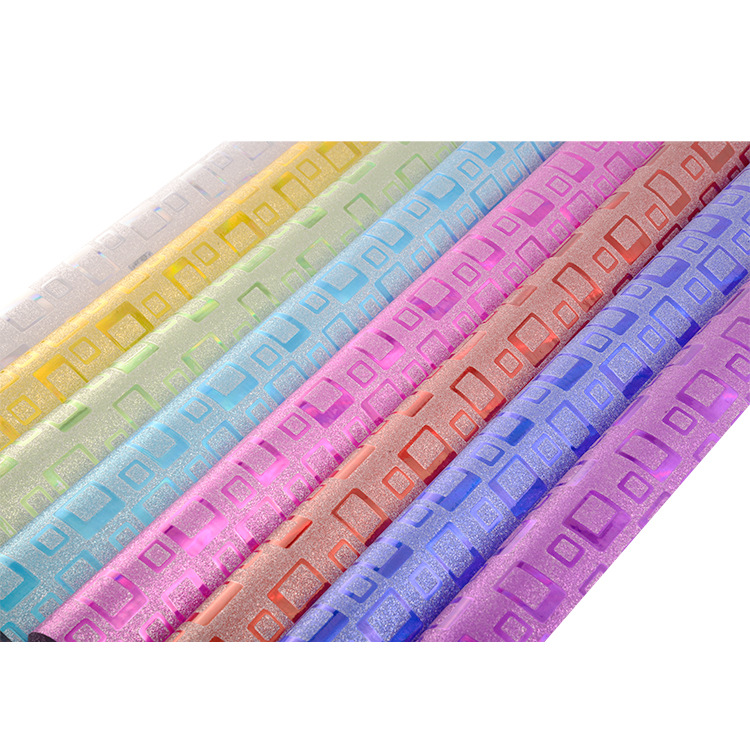 B35 Gold Leaf Film Gold Leaf Paper Flash Paper Glitter Film Gold Leaf Cardboard Pre-Coating Cold Laminating Film Laser Film