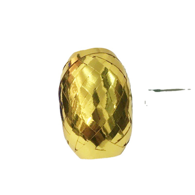 Laser Rugby Ribbon Balloon Ribbon Wedding Gifts Decoration Egg Roll Ball Ribbon Cake Rope Ribbon Reel
