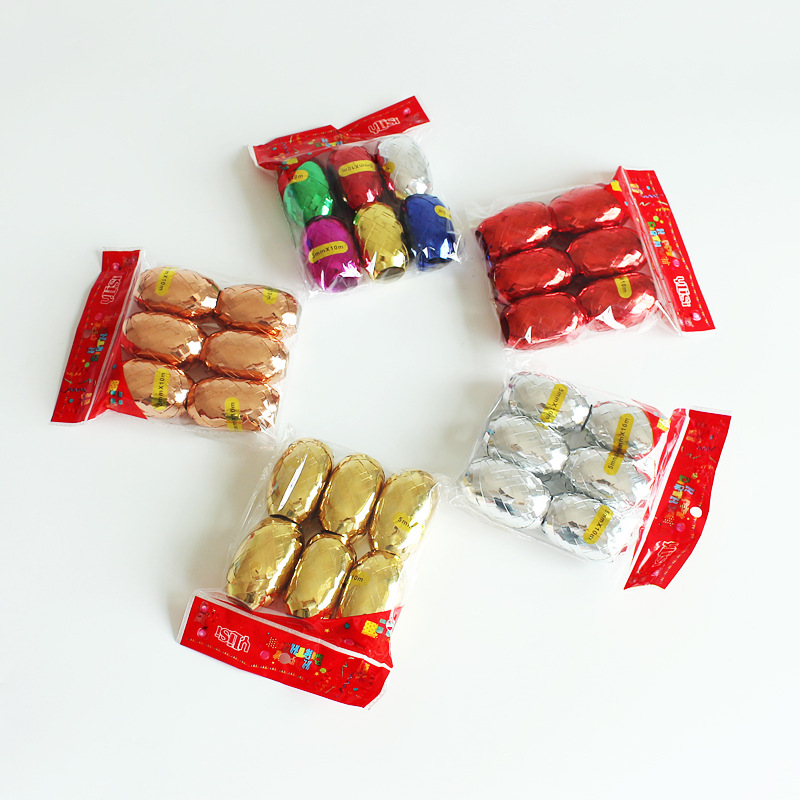 Factory Wholesale Balloon Olive Ribbon Birthday Party Balloon Ribbon Rope Ribbon Gift Cake Box Decoration