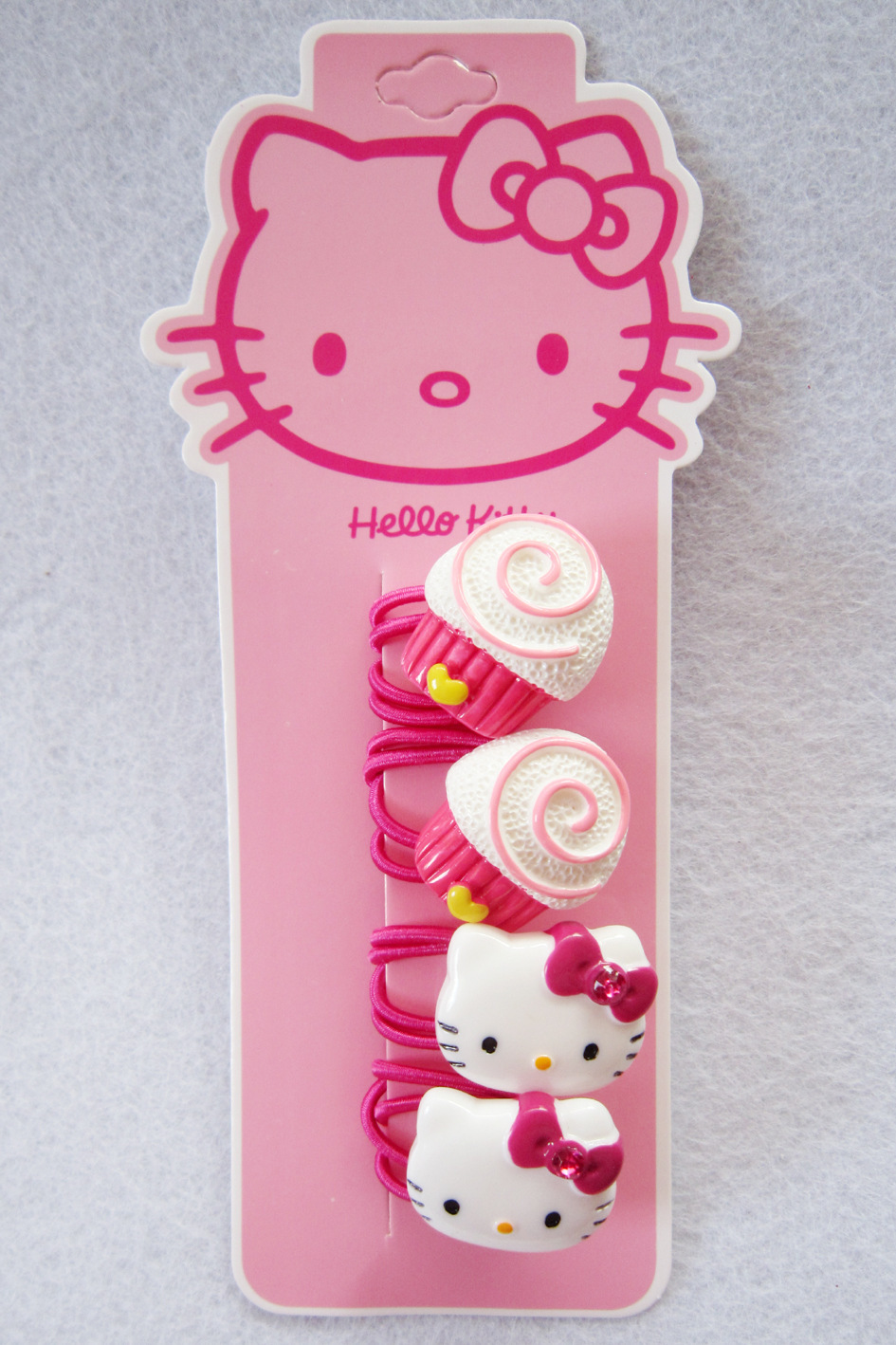 Hello Kitty Barrettes Hair Rope Cute Cake Flower Accessories Hello Kitty Headdress Baby Rubber Band Hello Kitty Barrettes Hair Rope Cute Cake Flower Accessories Hello Kitty Headdress Baby Rubber Band