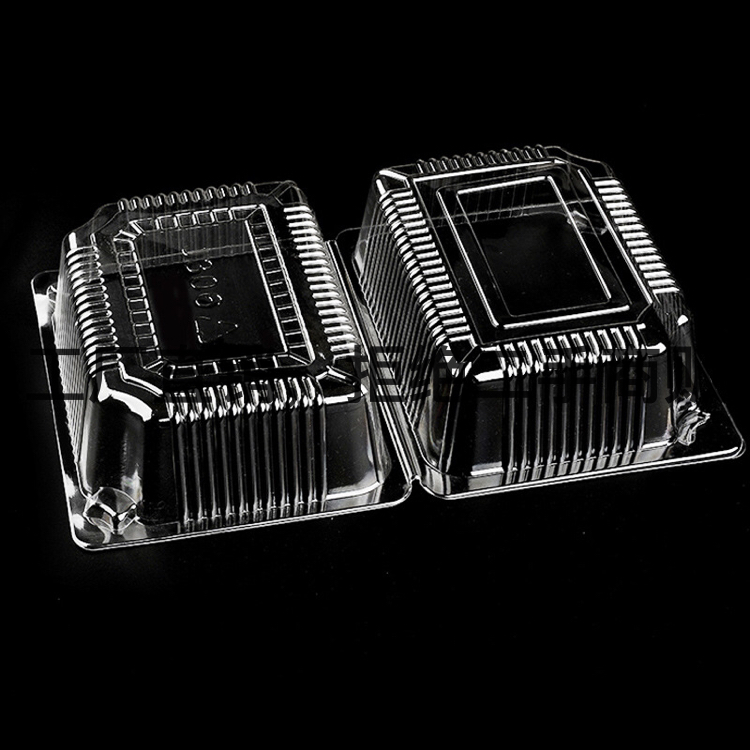 Plastic Cake Box J306 Blister Cake Hamburger Box Transparent Blister Packaging Disposable to-Go Box
