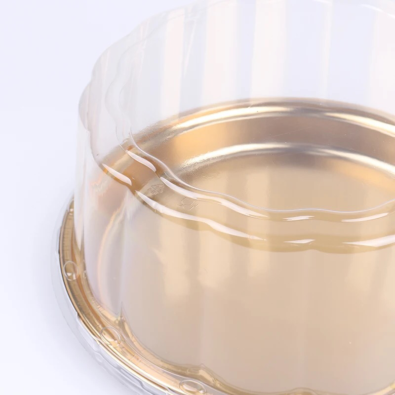 Disposable Sushi Box Golden Maple Leaf Sushi Box Food Grade Blister Packaging PS Plastic Box Wholesale Food Packaging