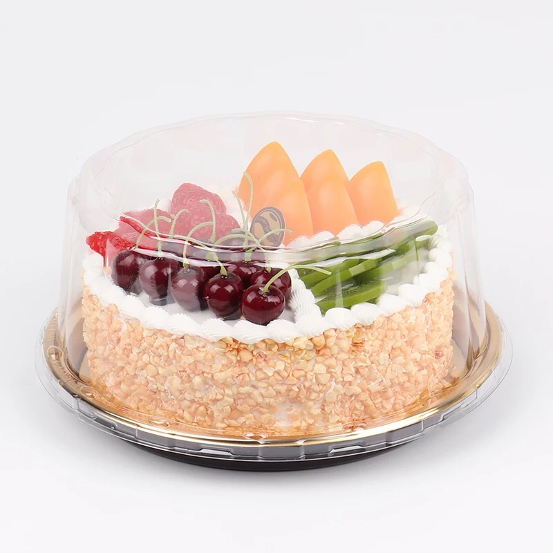 Disposable Sushi Box Golden Maple Leaf Sushi Box Food Grade Blister Packaging PS Plastic Box Wholesale Food Packaging