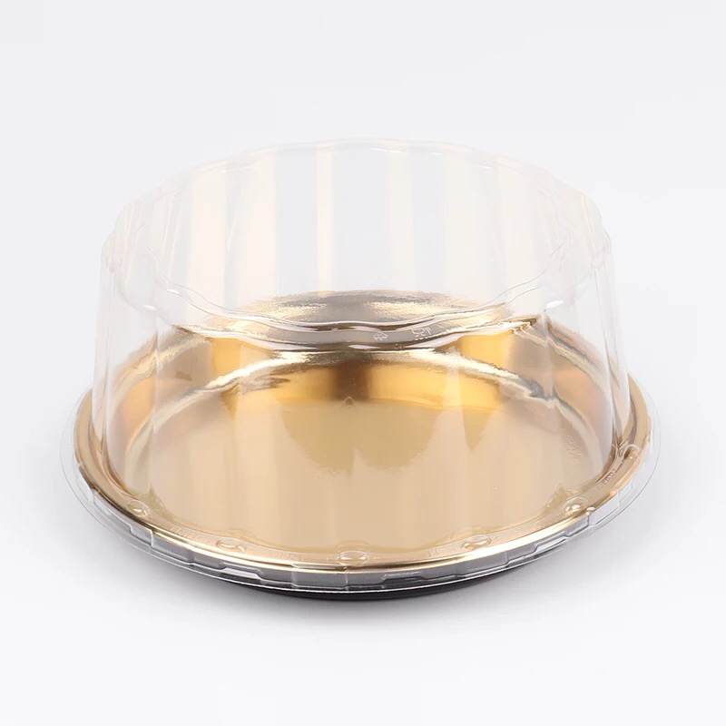 Disposable Sushi Box Golden Maple Leaf Sushi Box Food Grade Blister Packaging PS Plastic Box Wholesale Food Packaging