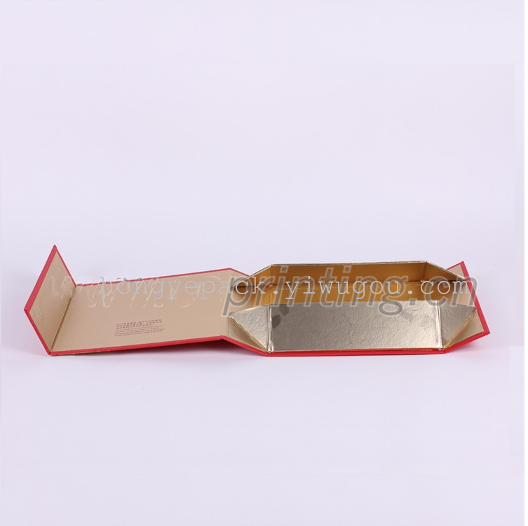 flat pack paperboard gift box 