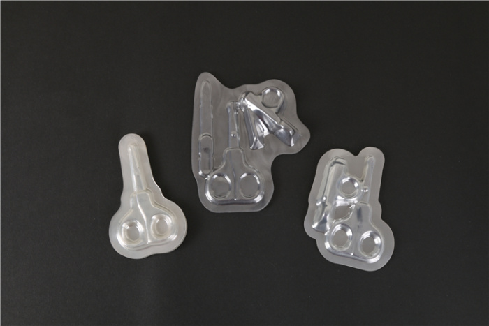 Scissors blister packaging box transparent plastic packaging box plastic box packaging box