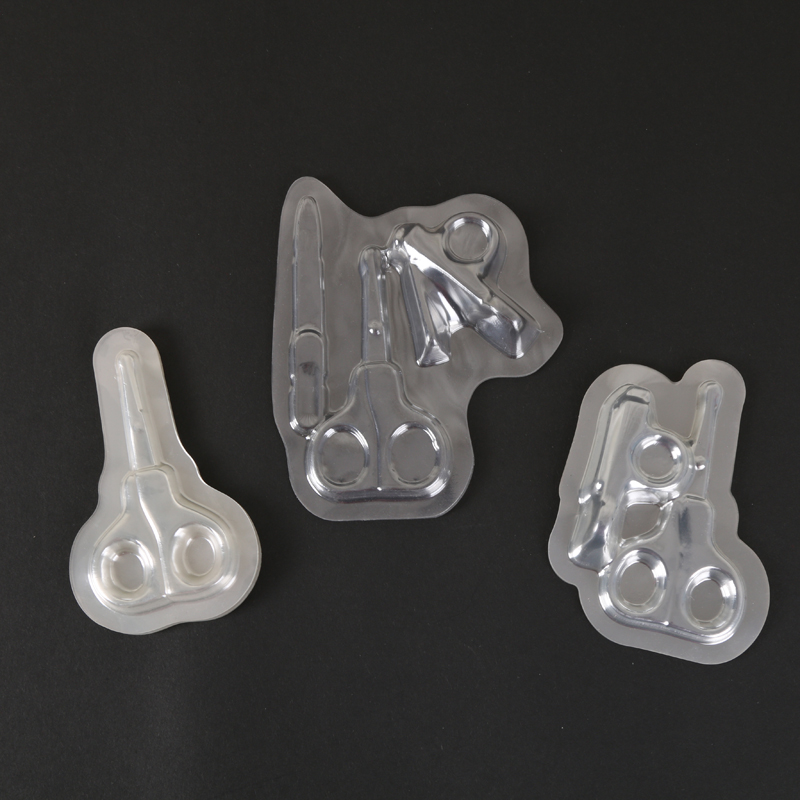 Scissors blister packaging box transparent plastic packaging box plastic box packaging box