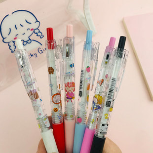 Highlight Color Hand Account Fluorescent Pen 12 PCs Black Paperboard Color DIY Graffiti Gel Pen Exclusive for Cross-Border Manufacturer