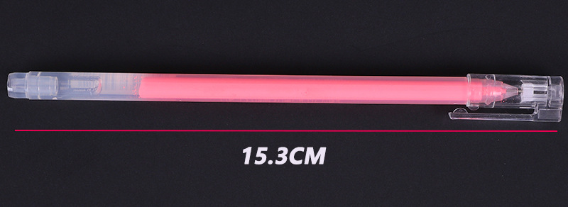 Highlight Color Hand Account Fluorescent Pen 12 PCs Black Paperboard Color DIY Graffiti Gel Pen Exclusive for Cross-Border Manufacturer