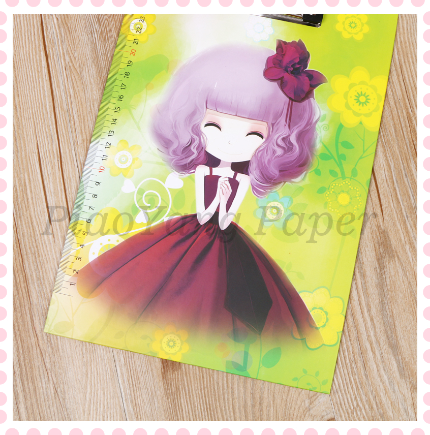 A4 paperboard folders students use stationery cartoon horizontal version Korean version of speech clip file notepad clip A4 paperboard folders students use stationery cartoon horizontal version Korean version of speech clip file notepad clip