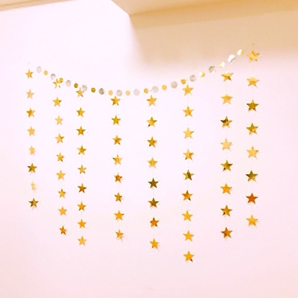 Creative Paperboard XINGX Ornaments Hanging Ornaments Pull Strip Wedding Party Festival Celebration Decorations Arrangement Latte Art Paper 3D