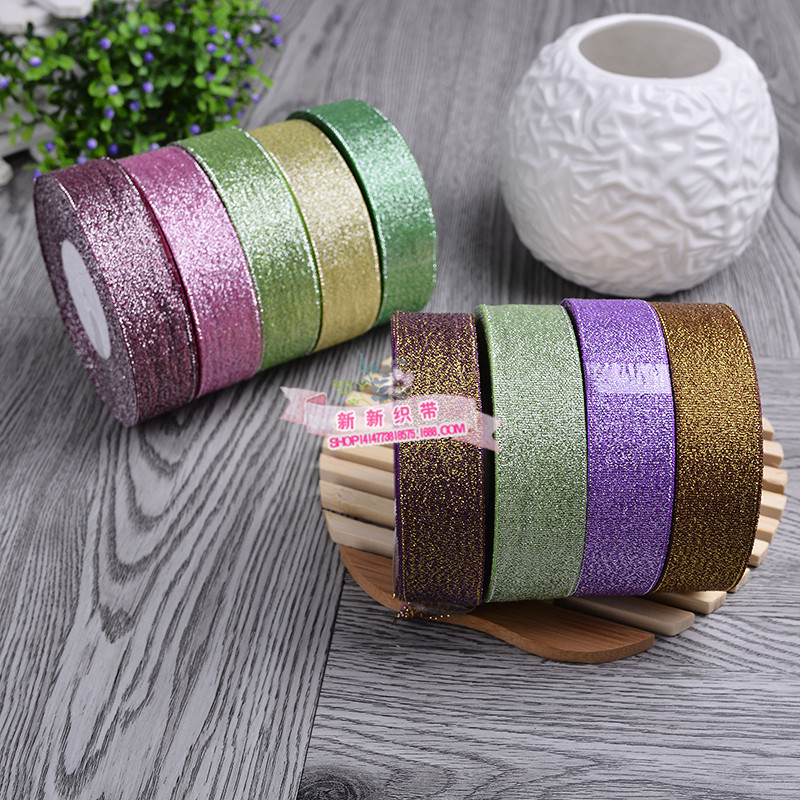 Factory Wholesale 2.5cm Onion Ribbon Packaging Tape Gift Ribbon Baking Gift Box Packaging Packing Ribbon Customization