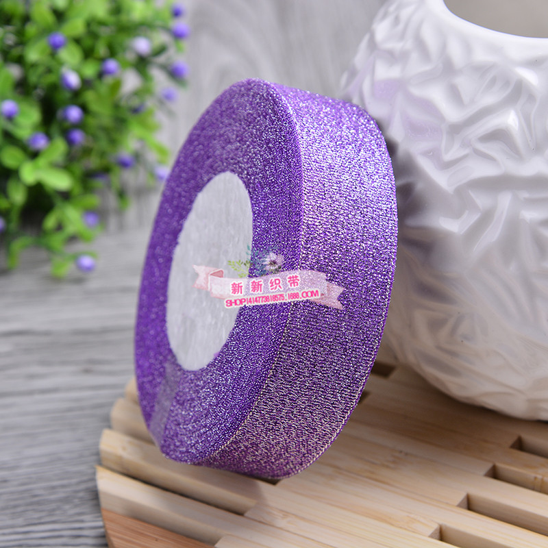 Factory Wholesale 2.5cm Onion Ribbon Packaging Tape Gift Ribbon Baking Gift Box Packaging Packing Ribbon Customization