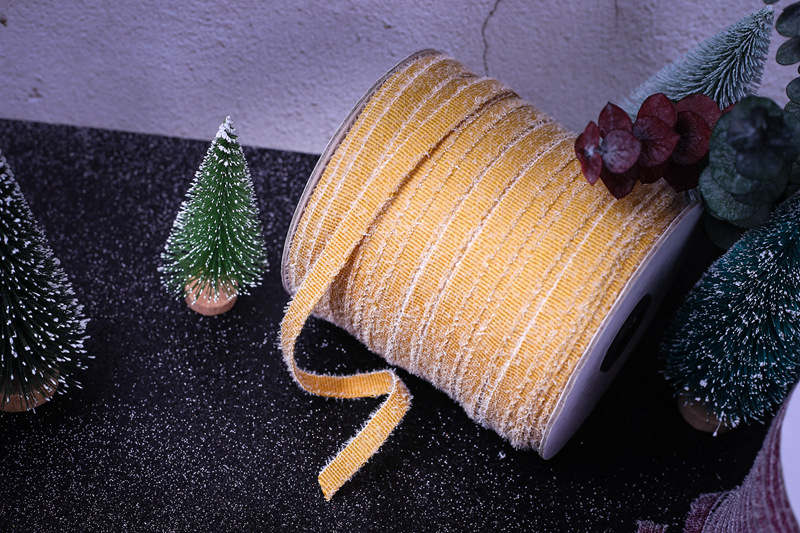 7mm Fringe Plush Band DIY Bow Hair Accessories Bouquet Gift Box Packing Ribbon Clothing Accessories Cotton Ribbon 7mm Fringe Plush Band DIY Bow Hair Accessories Bouquet Gift Box Packing Ribbon Clothing Accessories Cotton Ribbon