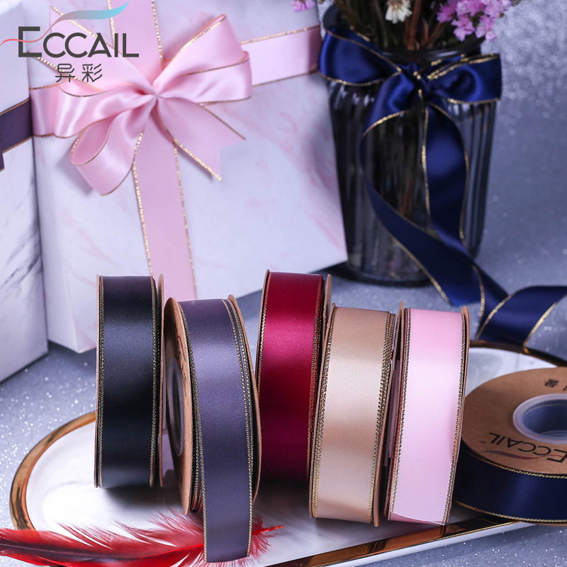 Phnom Penh Polyester Belt DIY Bow Hair Accessories Bouquet Cake Gift Box Packing Ribbon Clothing Accessories Ribbon