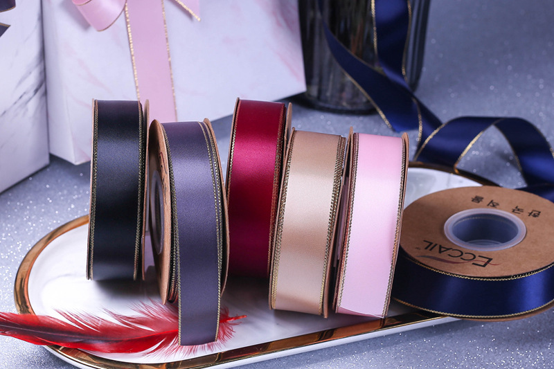 Phnom Penh Polyester Belt DIY Bow Hair Accessories Bouquet Cake Gift Box Packing Ribbon Clothing Accessories Ribbon