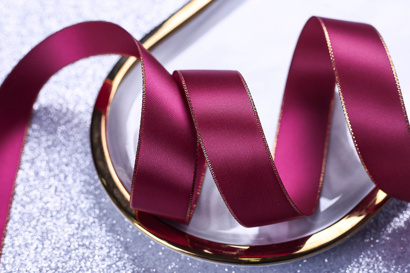 Phnom Penh Polyester Belt DIY Bow Hair Accessories Bouquet Cake Gift Box Packing Ribbon Clothing Accessories Ribbon