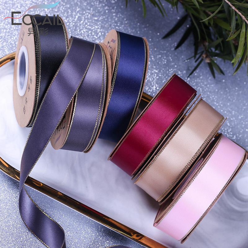 Phnom Penh Polyester Belt DIY Bow Hair Accessories Bouquet Cake Gift Box Packing Ribbon Clothing Accessories Ribbon