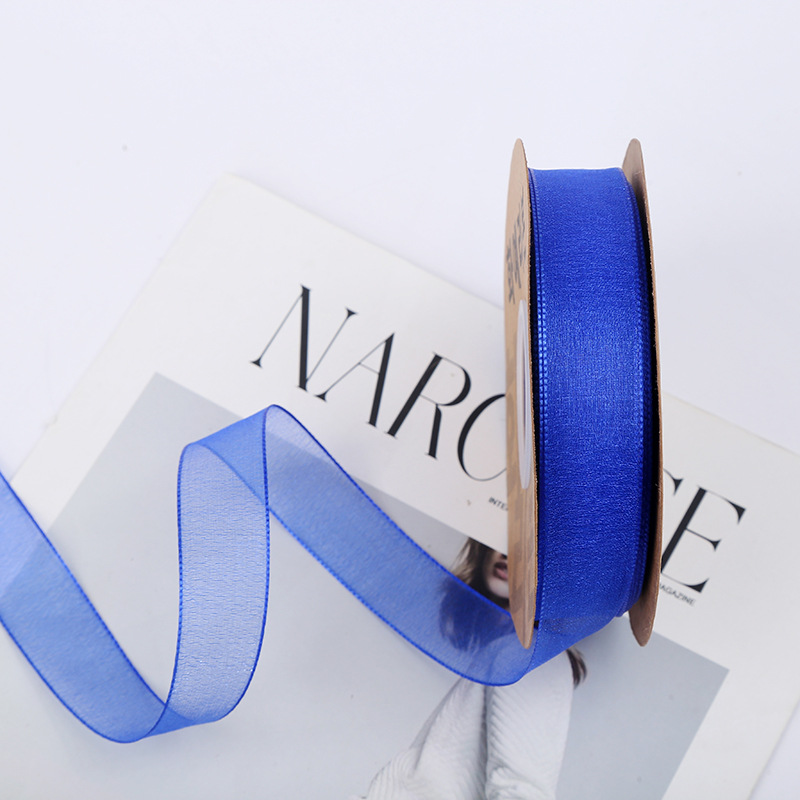Korean Style Colorful Ribbon Baking Packing Ribbon Cake Box Ribbon Flowers Gift Packaging Decorative Ribbon