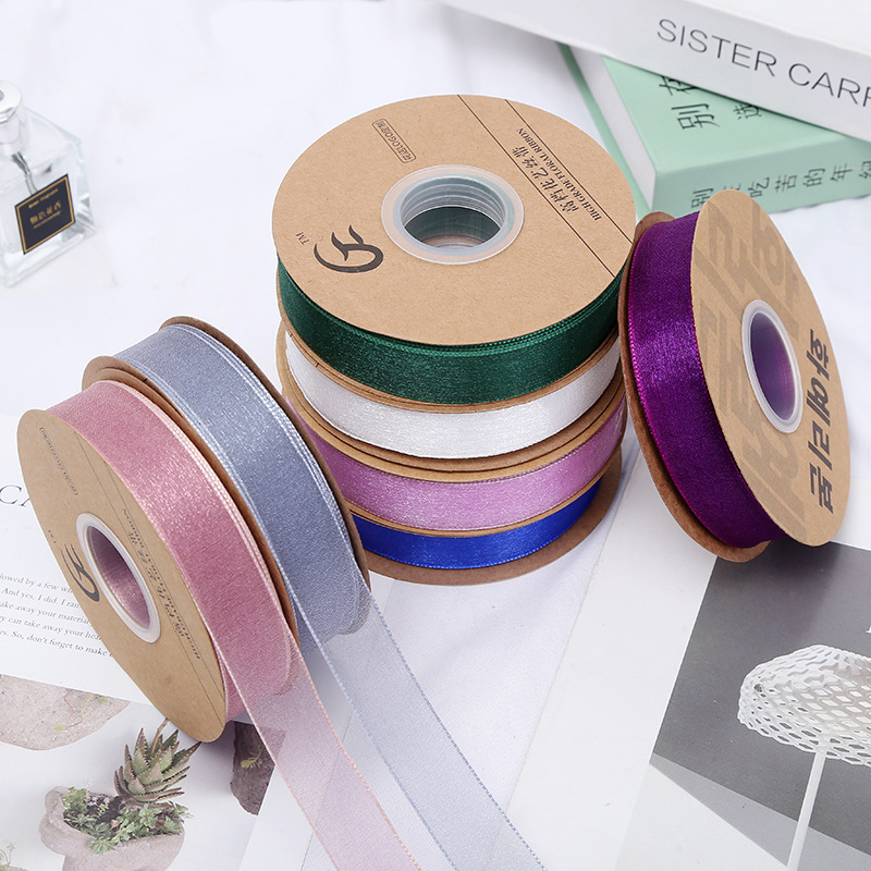 Korean Style Colorful Ribbon Baking Packing Ribbon Cake Box Ribbon Flowers Gift Packaging Decorative Ribbon Korean Style Colorful Ribbon Baking Packing Ribbon Cake Box Ribbon Flowers Gift Packaging Decorative Ribbon