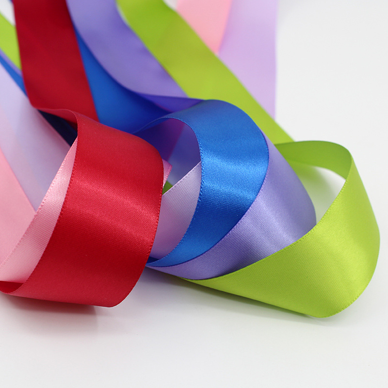 [Free Shipping for One Roll] 3cm Gift Box Packing Ribbon Bow 3cm Ribbon Corsage Wedding Accessories Ribbon mm