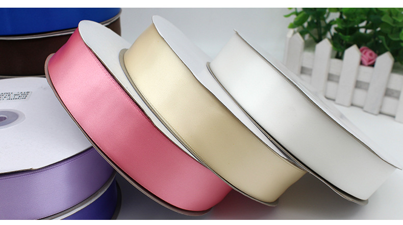[Free Shipping for One Roll] 3cm Gift Box Packing Ribbon Bow 3cm Ribbon Corsage Wedding Accessories Ribbon mm