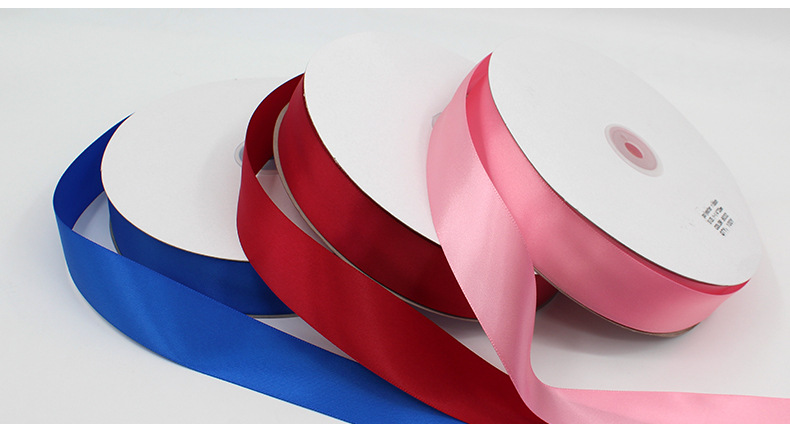 [Free Shipping for One Roll] 3cm Gift Box Packing Ribbon Bow 3cm Ribbon Corsage Wedding Accessories Ribbon mm