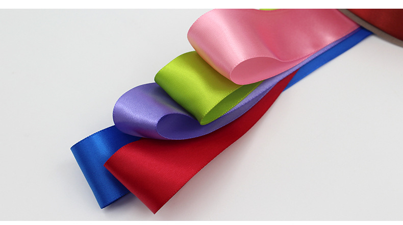 [Free Shipping for One Roll] 3cm Gift Box Packing Ribbon Bow 3cm Ribbon Corsage Wedding Accessories Ribbon mm