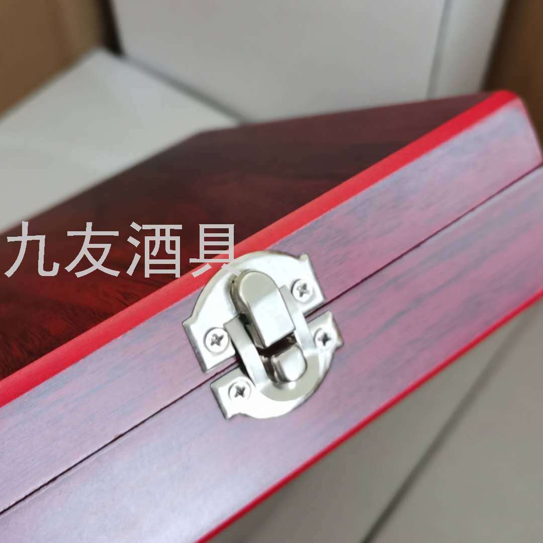 Stainless Steel Sanding Wine Opener Bottle Opener Wooden Box Set 4-Piece Wine Set Gift Set Business Gift Stainless Steel Sanding Wine Opener Bottle Opener Wooden Box Set 4-Piece Wine Set Gift Set Business Gift