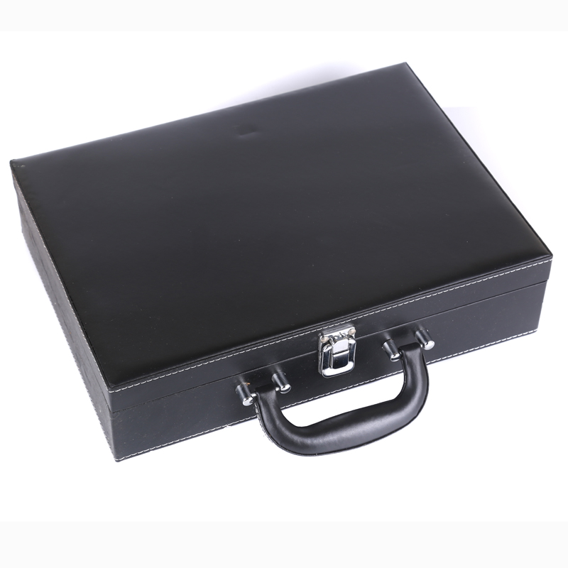 wine bottle opener leather box gift set