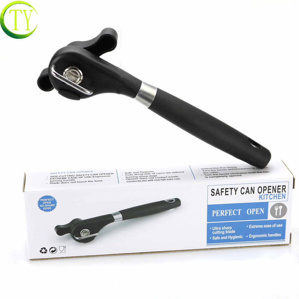 Amazon Can Opener Professional Multi-Functional Stainless Steel Can Knife Bottle Opener Bottle Opener Lfgb Color Box