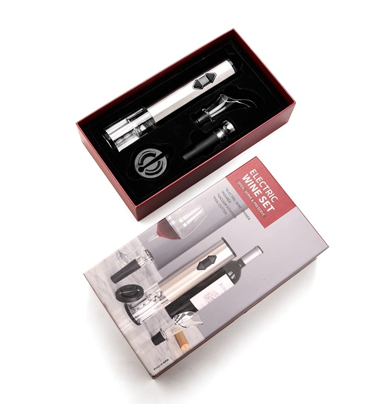 Wine Bottle Opener Kit Boutique Gift Box Packaging Wine Bottle Opener Kit