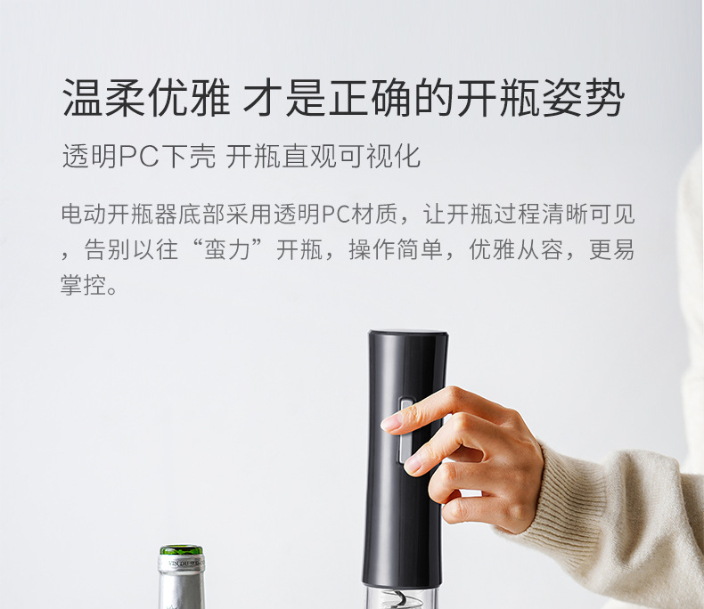 Labor-Saving ABS Plastic 4-in-1 Red Wine Automatic Electric Wine Bottle Opener Set Gift Box Labor-Saving ABS Plastic 4-in-1 Red Wine Automatic Electric Wine Bottle Opener Set Gift Box