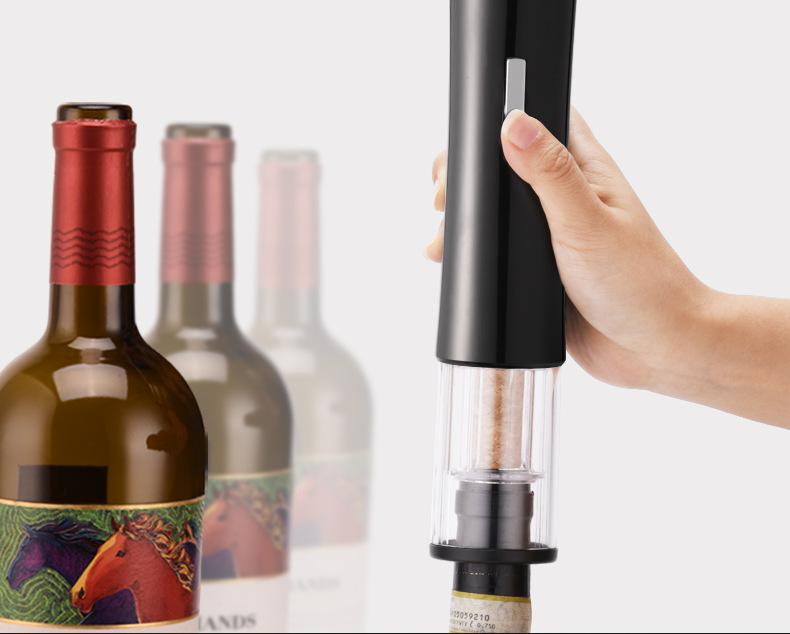 Labor-Saving ABS Plastic 4-in-1 Red Wine Automatic Electric Wine Bottle Opener Set Gift Box Labor-Saving ABS Plastic 4-in-1 Red Wine Automatic Electric Wine Bottle Opener Set Gift Box