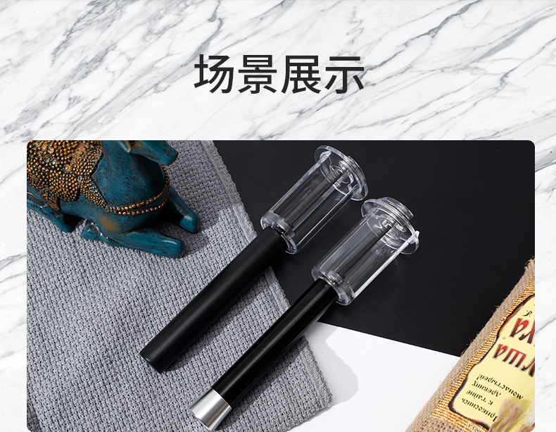 Supplies Red Wine Pneumatic Bottle Opener FourPiece Set Cylinder Box Packaging Manual Needle Pneumatic Bottle Opener