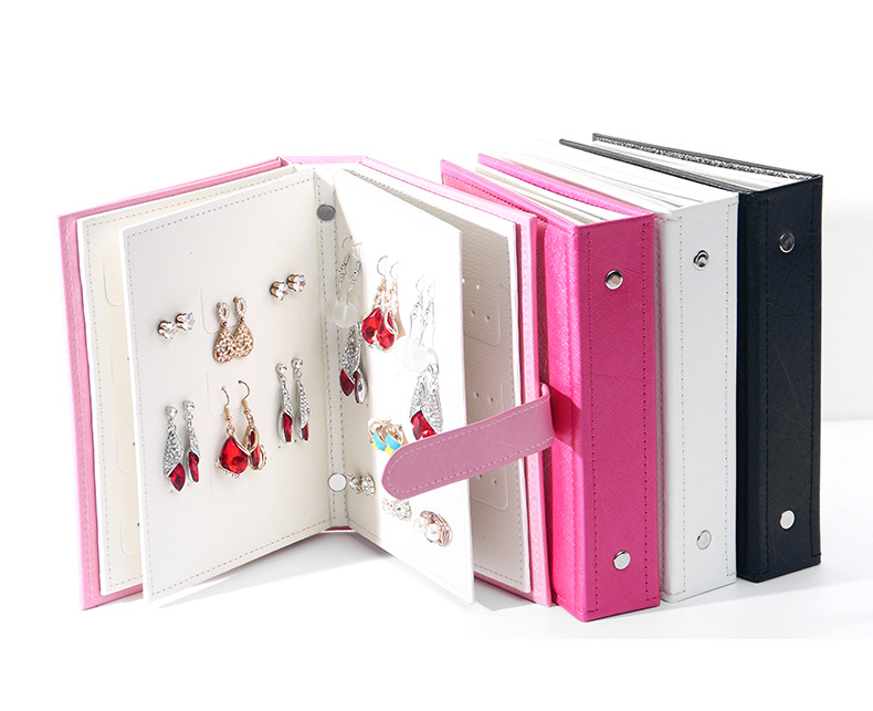 Stud Earring Storage Book Korea's First Creative Jewelry Collection box Hanging Portable Display jewelry Box Manufacturers Stud Earring Storage Book Korea's First Creative Jewelry Collection box Hanging Portable Display jewelry Box Manufacturers