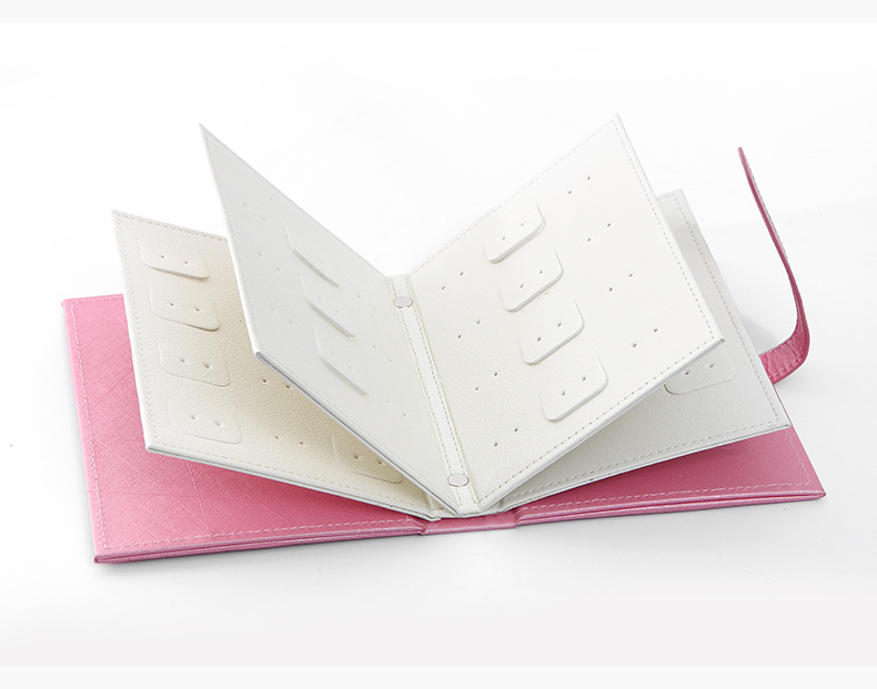 Stud Earring Storage Book Korea's First Creative Jewelry Collection box Hanging Portable Display jewelry Box Manufacturers Stud Earring Storage Book Korea's First Creative Jewelry Collection box Hanging Portable Display jewelry Box Manufacturers