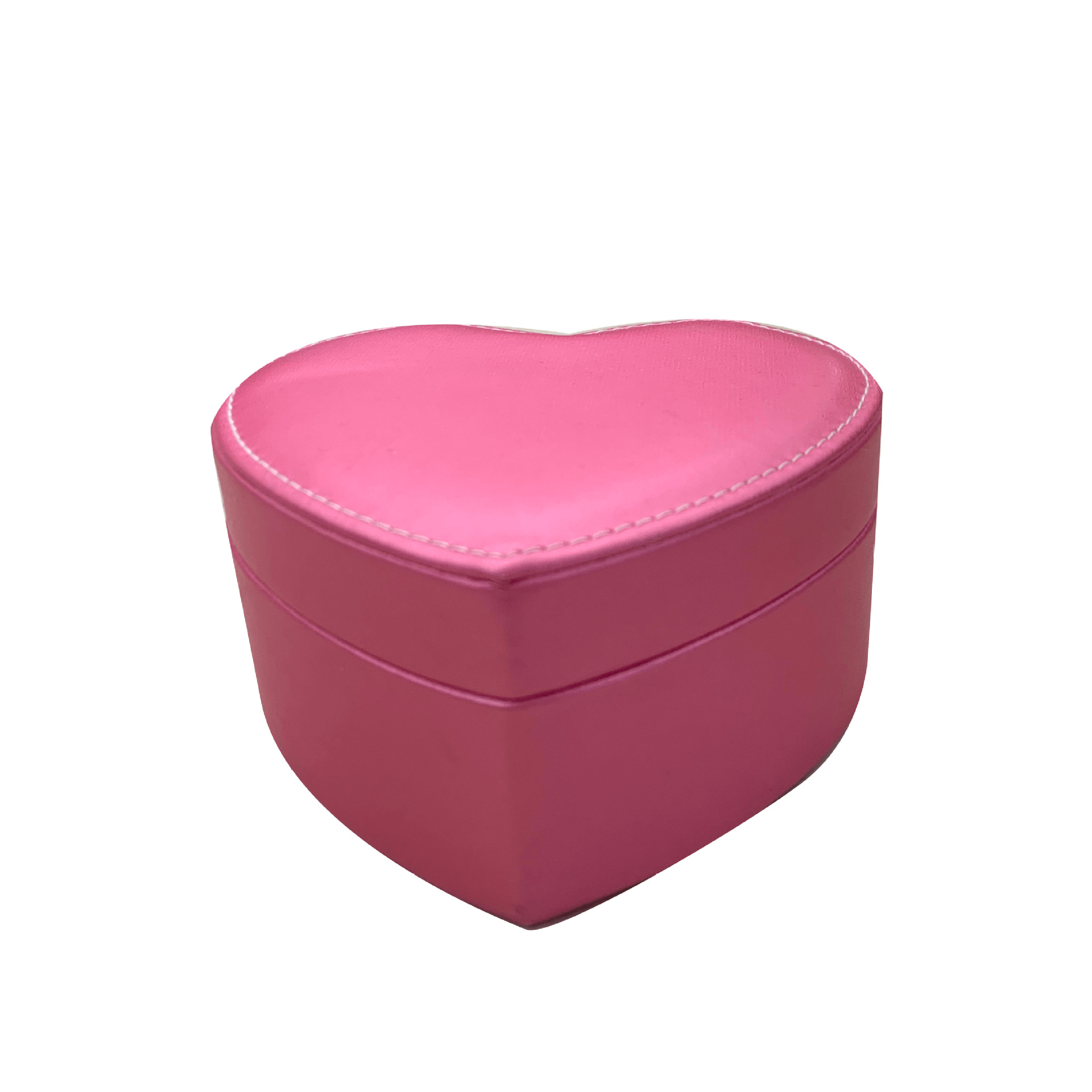 Heart type jewelry box with multi-color Optional lining Flannelette protection
