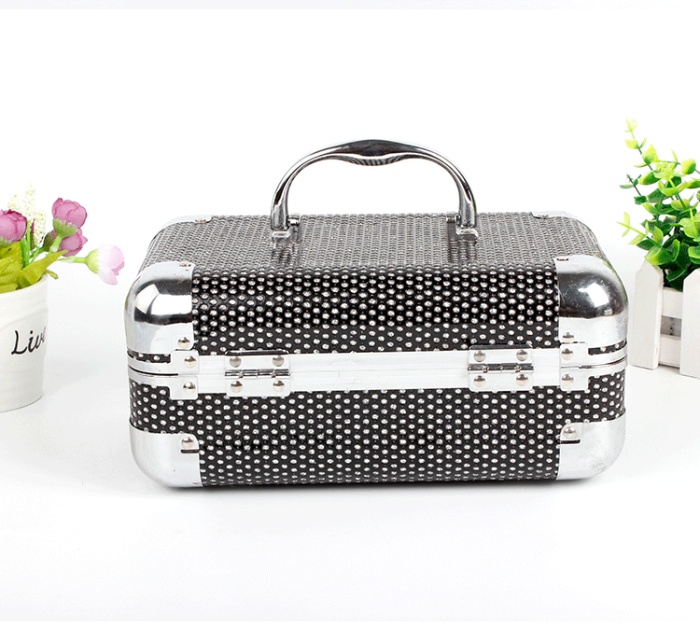 Double lock multi - functional jewelry box jewelry jewelry storage box Double lock multi - functional jewelry box jewelry jewelry storage box