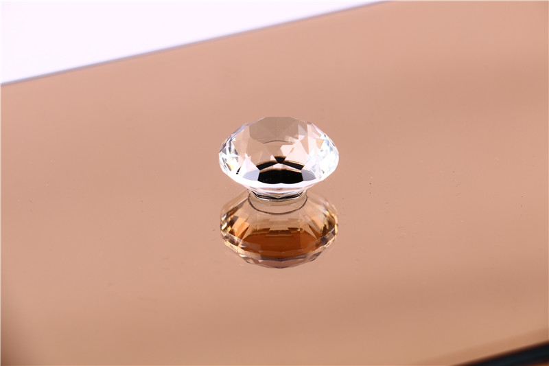 High-End Crystal Glass Storage Box Jewelry Box Cosmetics Gift Box Perfume Box Factory Direct Sales