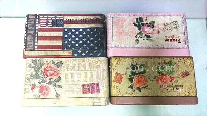 Factory direct classic printed tin box with gift box jewelry box cookie jar Factory direct classic printed tin box with gift box jewelry box cookie jar
