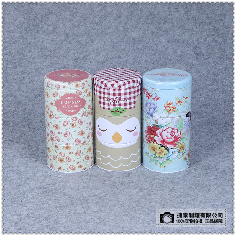 Round tin baking gift tin tin biscuit tin New Year tin box
