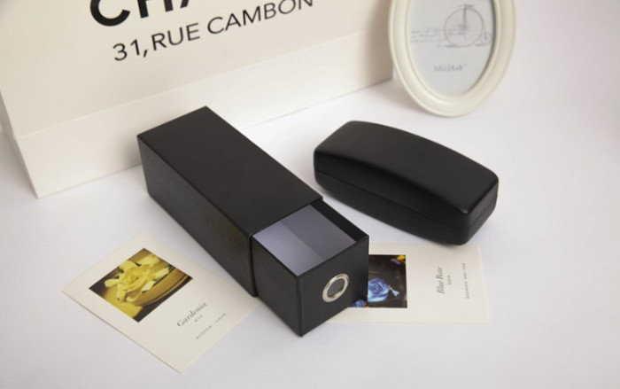 The high-end sunglasses glasses box tin box and sun glasses box