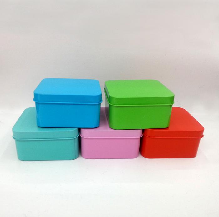 Exquisite gift box candy square tin box Exquisite gift box candy square tin box
