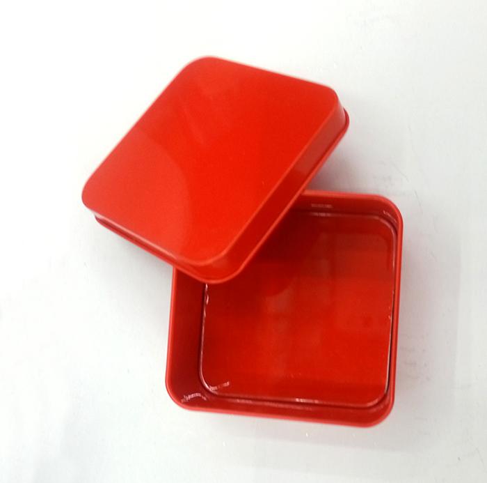 Exquisite gift box candy square tin box Exquisite gift box candy square tin box