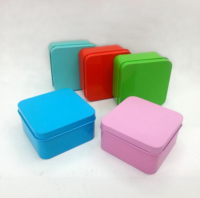 Exquisite gift box candy square tin box Exquisite gift box candy square tin box