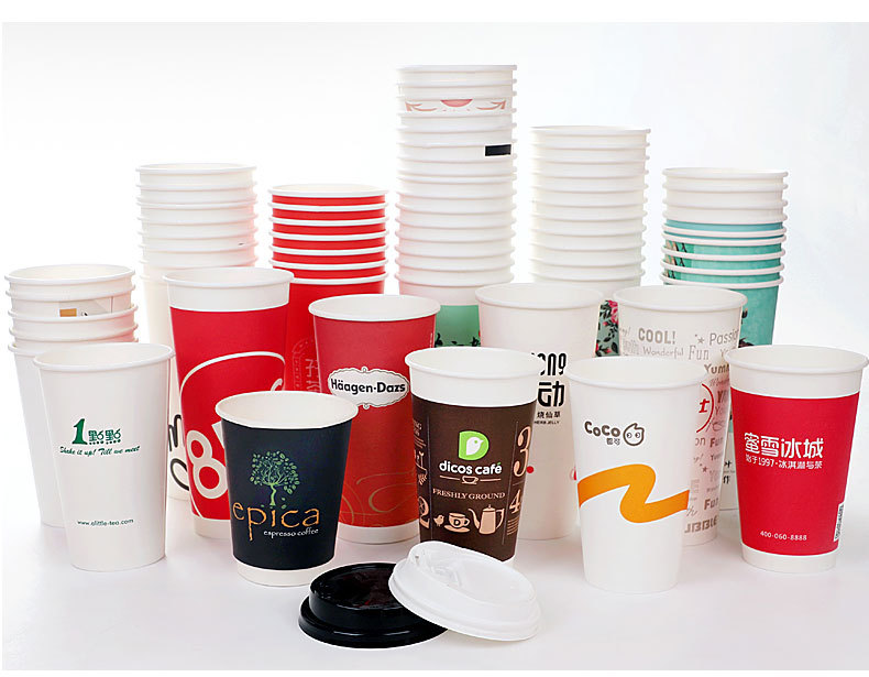 Thickened Disposable Coffee Milk Tea Soy Milk Hot Drink Paper Cup Takeaway Packing with Lid Cup Cover Paper Cup Customization Thickened Disposable Coffee Milk Tea Soy Milk Hot Drink Paper Cup Takeaway Packing with Lid Cup Cover Paper Cup Customization